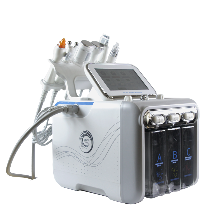6 in 1 H2-O2 hydrogen oxygen RF sprayer face beauty machine